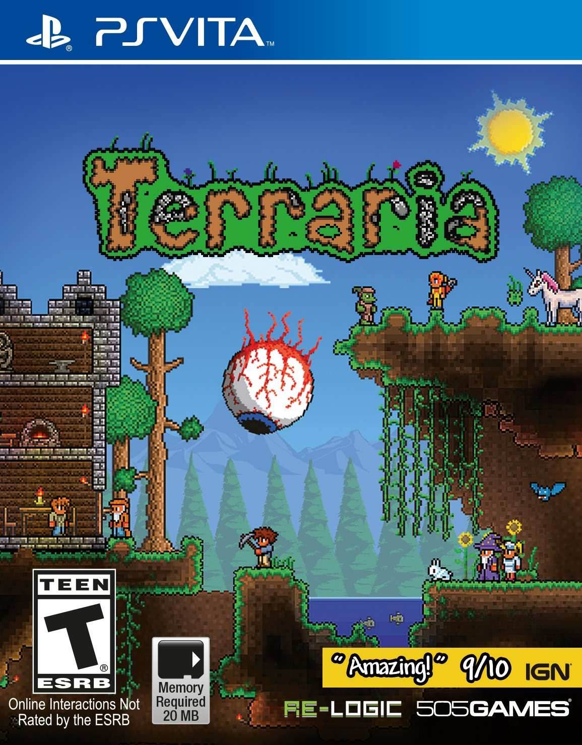 Terraria (Playstation Vita) - Game Manual Only