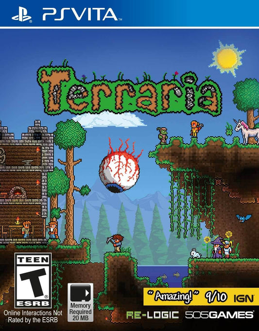 Terraria (Playstation Vita) - Game Manual Only