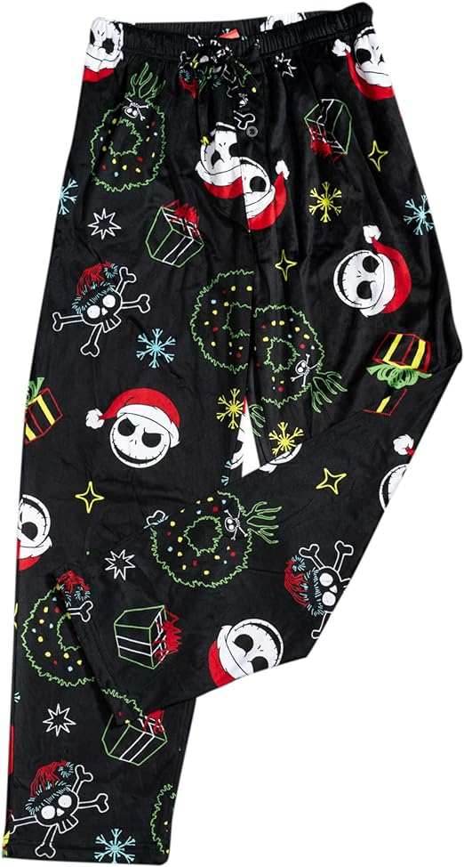Nightmare Before Jack Skellington Pajamas Lounge Pants - S