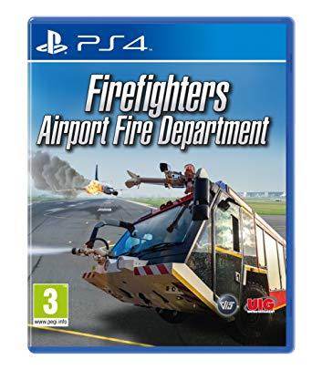 Firefighters Airport Fire Department (PAL Format) (Playstation 4) - Game Manual Only
