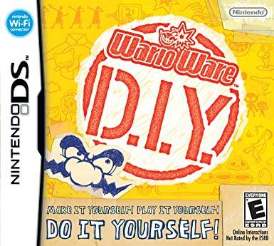 WarioWare: D.I.Y. (Nintendo DS) - Game Manual Only