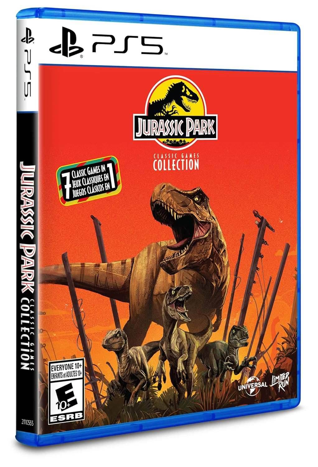 Jurassic Park Classic Games Collection (PlayStation 5) - Game Only