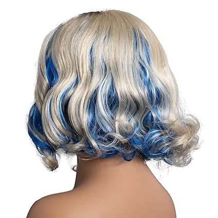 Enid The Werewolf Student Short Blonde Hair - 