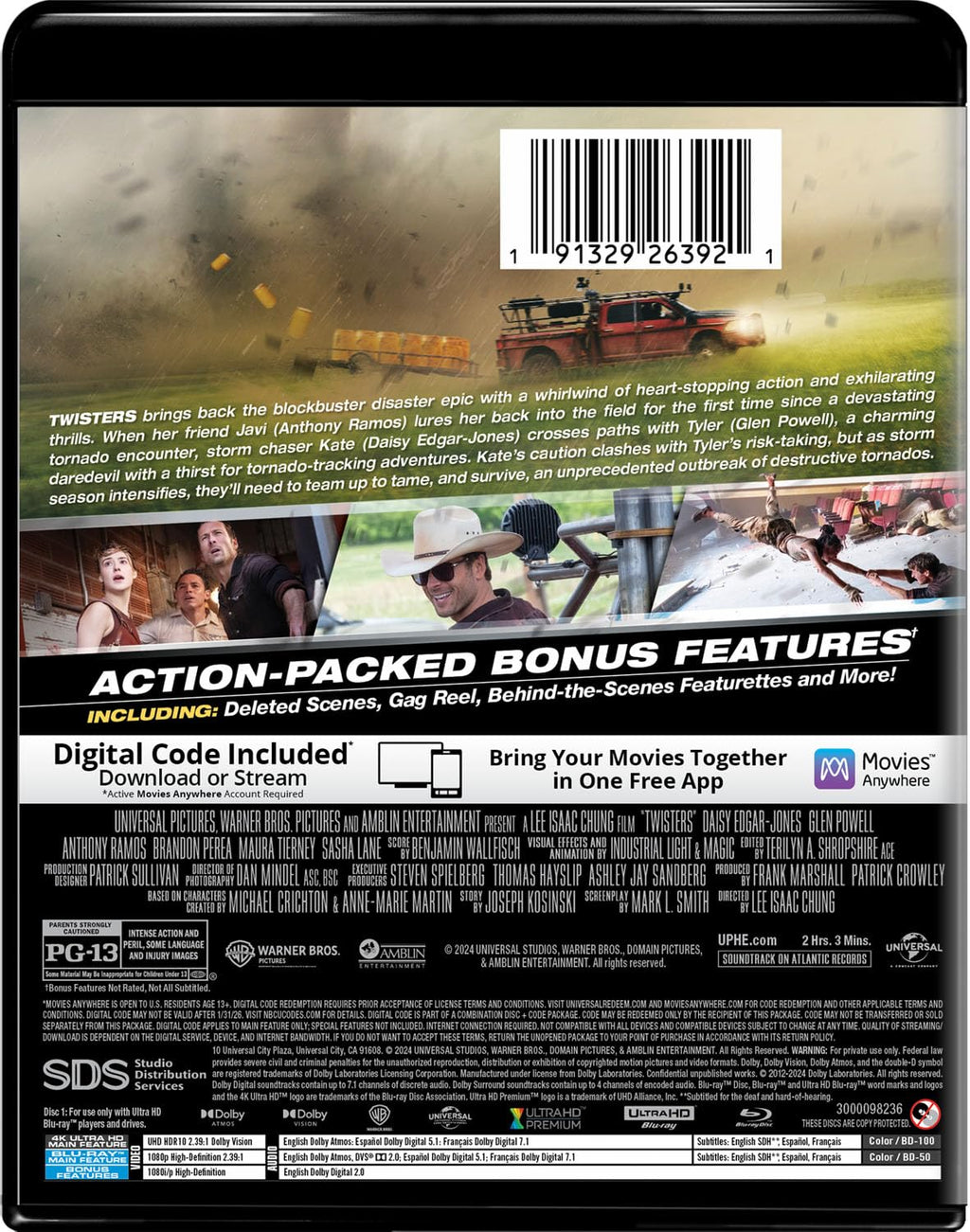 Twisters - Collector's Edition [4K Ultra HD + Blu-ray + Digital]