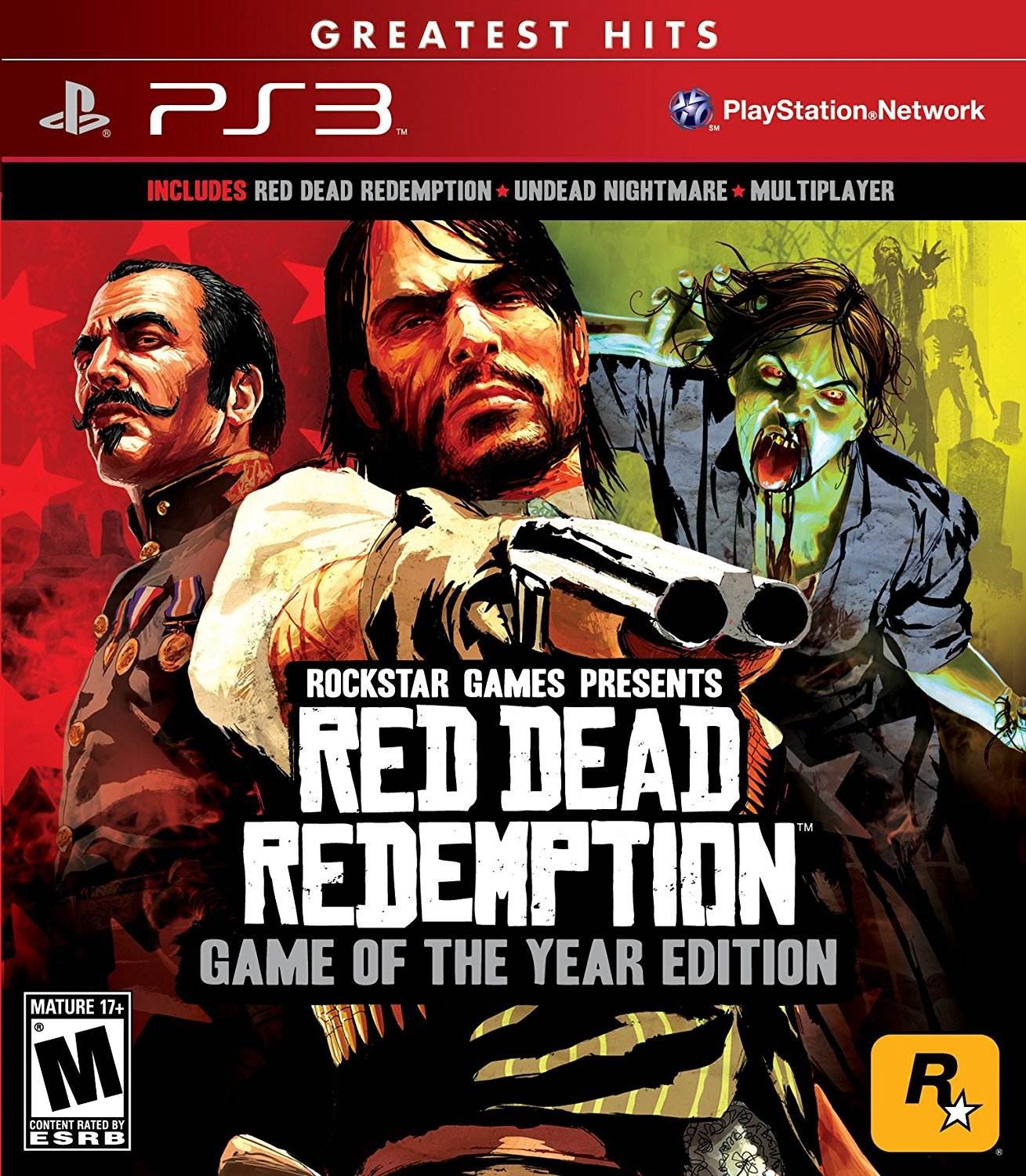 Red Dead Redemption: Game of the Year Edition (Greatest Hits) (Playstation 3) - Game Manual Only