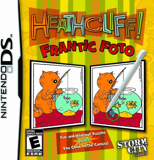 Heathcliff! Frantic Foto (Nintendo DS) - Game Manual Only