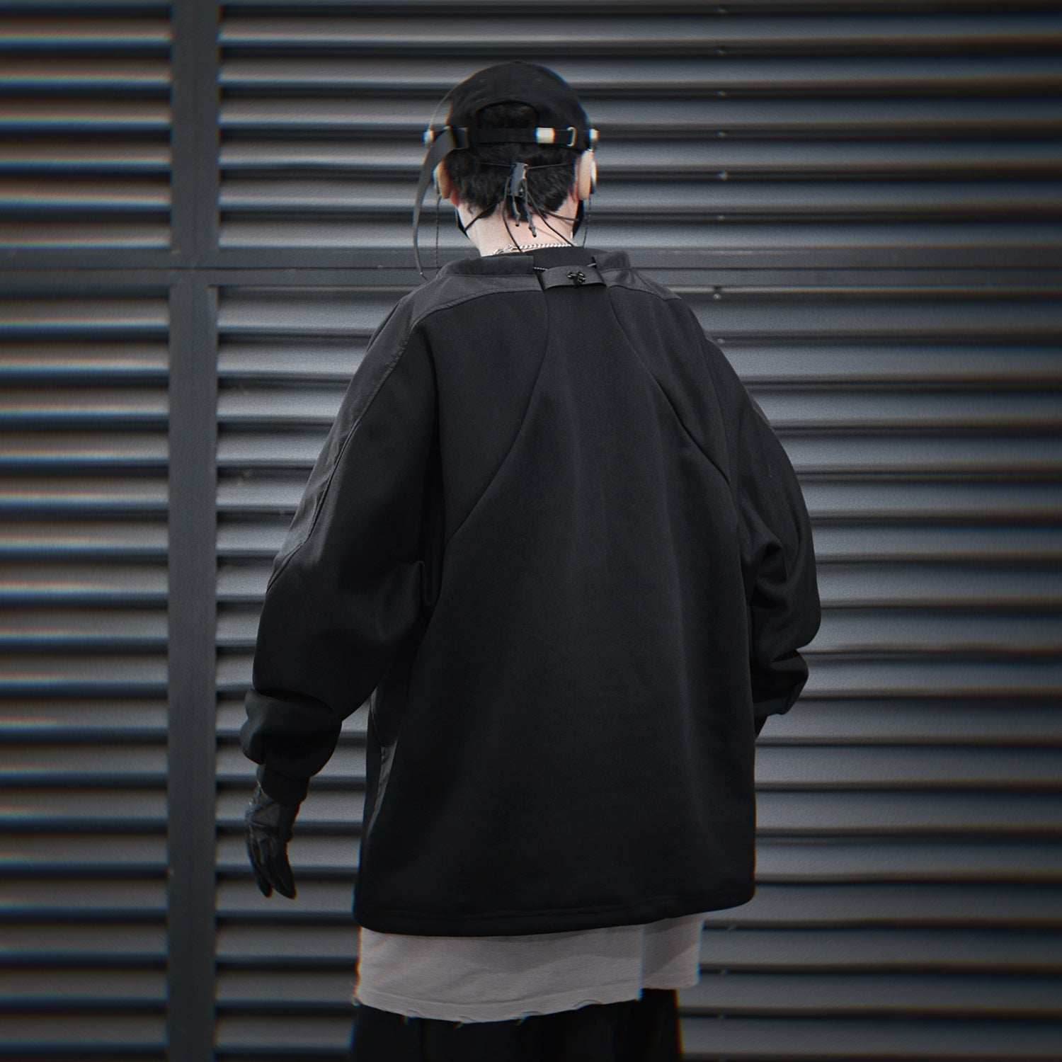 HiH55 Patchwork I-Tech Crewneck - M