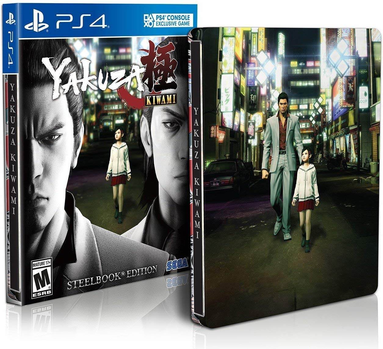 Yakuza Kiwami Steelbook Edition (PlayStation 4) - Game Manual Only