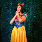 Snow White Costume - Classic Princess Dress Full Length Women's Outfit