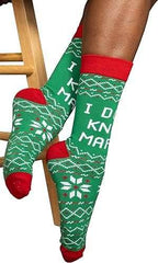 Todd and Margo Adult Unisex Socks - Red