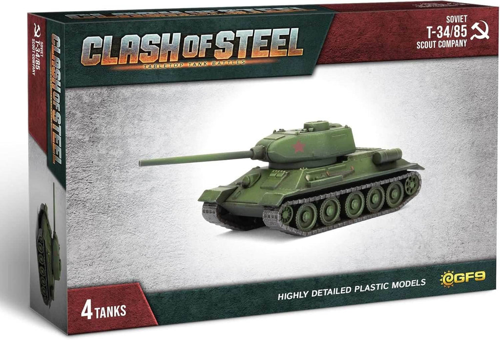 Clash of Steel - Soviet: T-34/85 Scout Company - 
