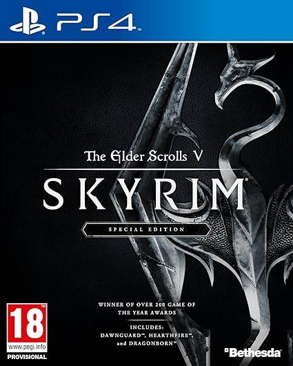 The Elder Scrolls V: Skyrim Special Edition [European Import] (Playstation 4) - Game Only