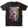 Captain America Vs Wolverine Marvel Comics Licensed Fitted Adult Unisex T-Shirt - S