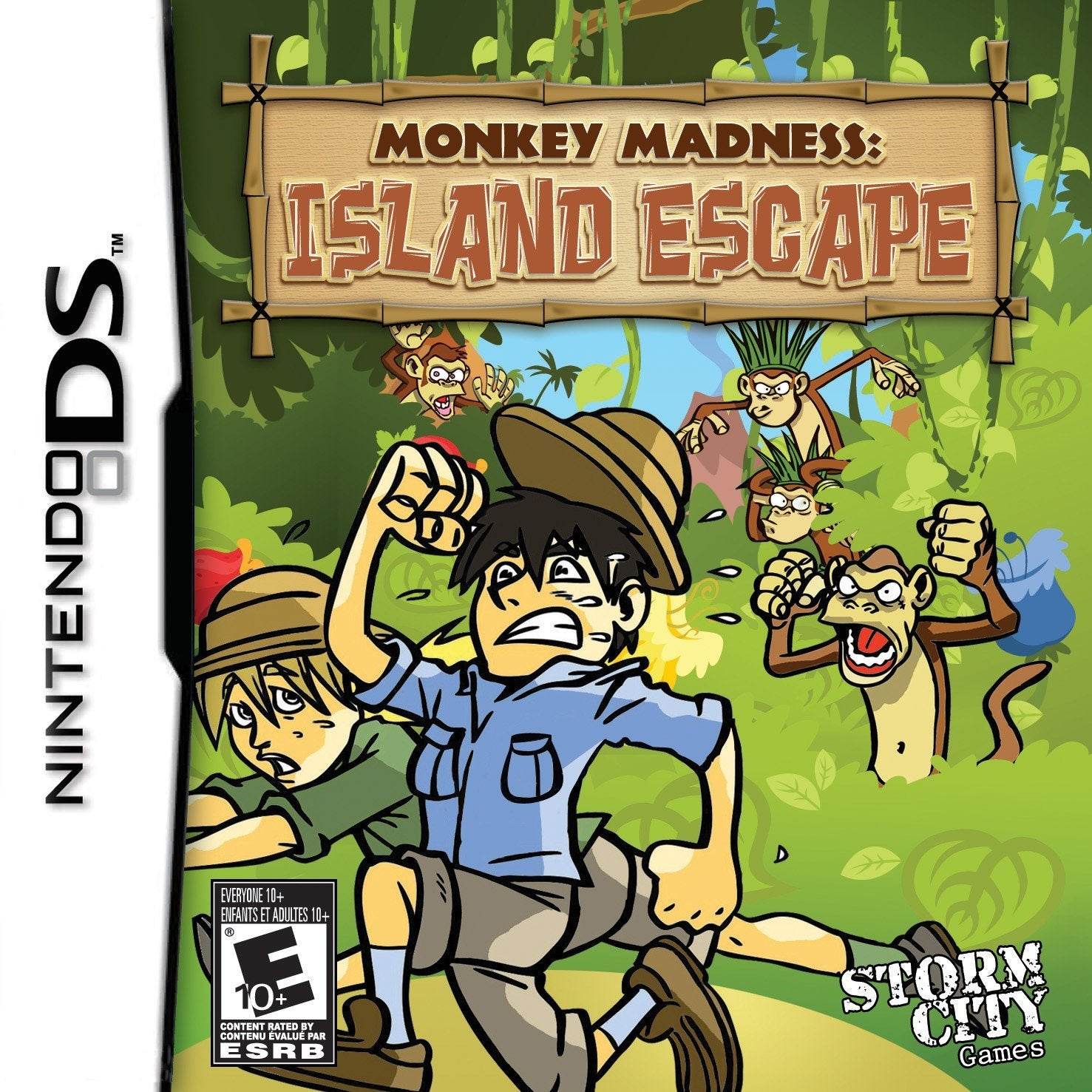 Monkey Madness: Island Escape (Nintendo DS) - Game Manual Only