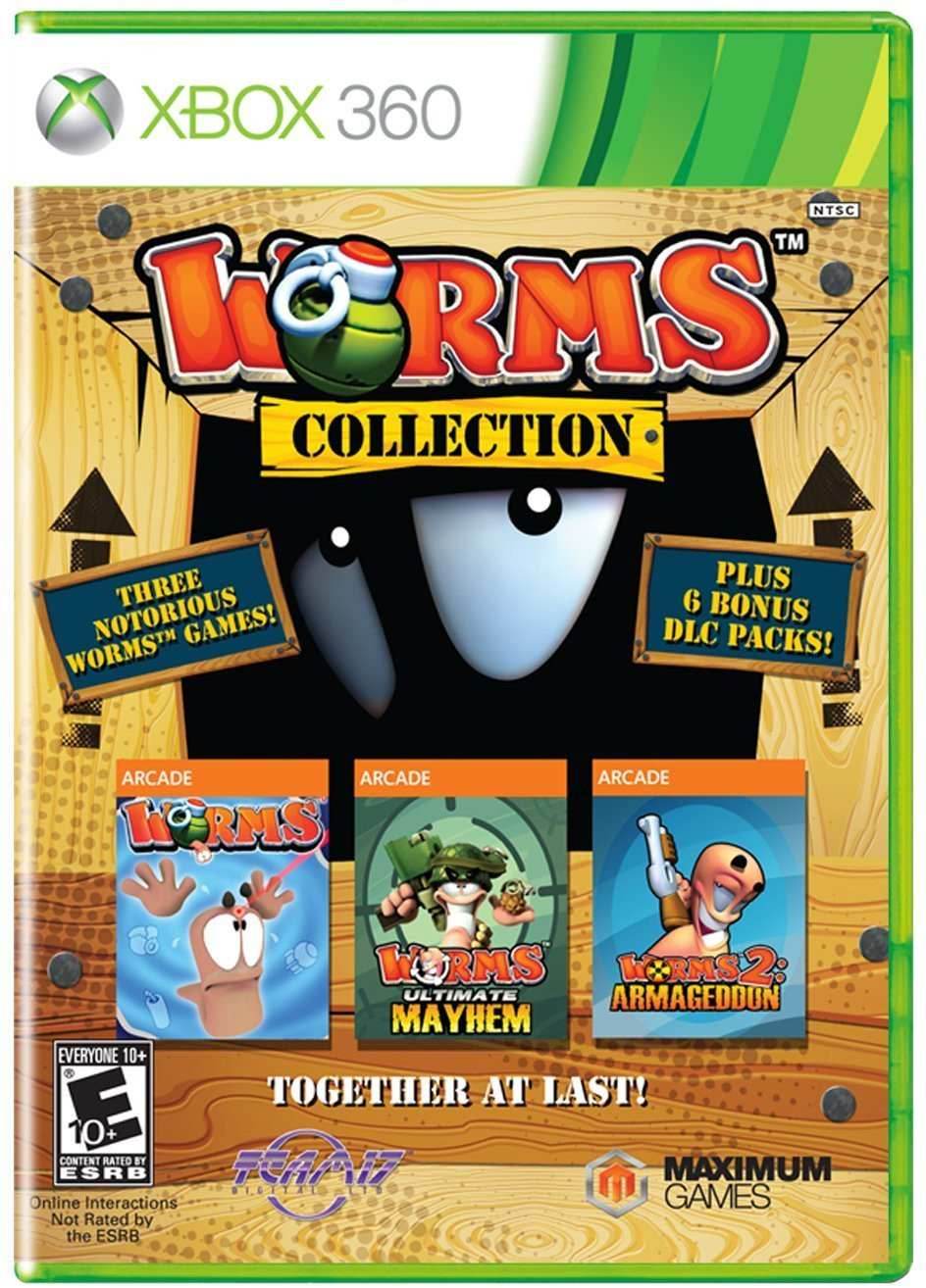 Worms Collection (Xbox 360) - Game Manual Only