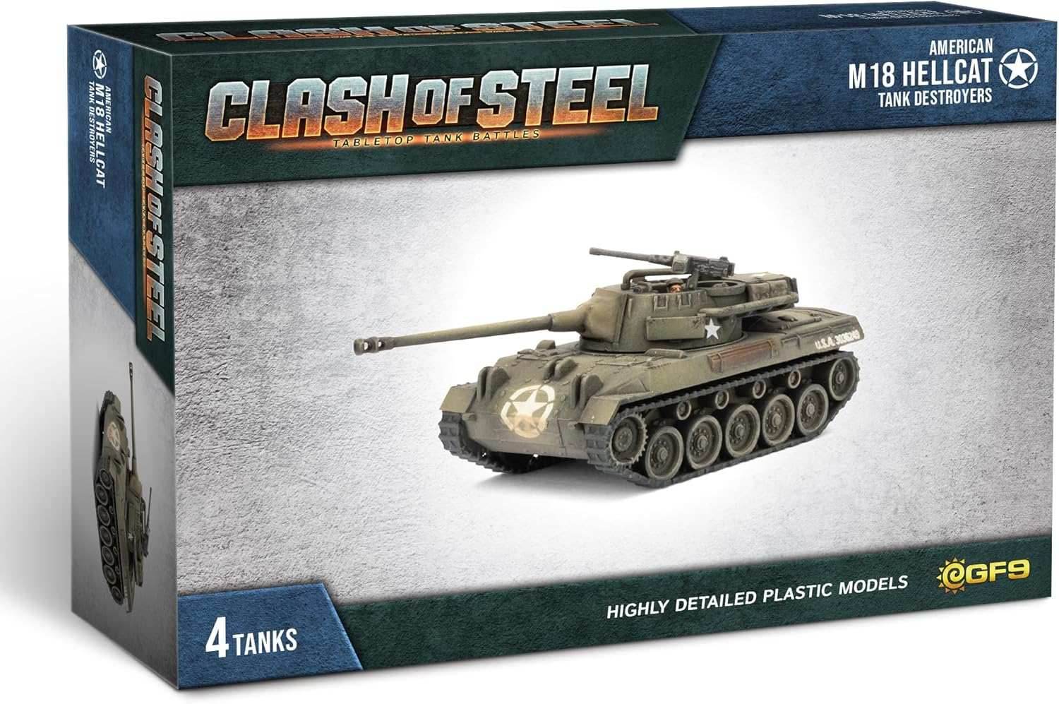 Clash of Steel - American: M18 Hellcat Tank Destroyers - 