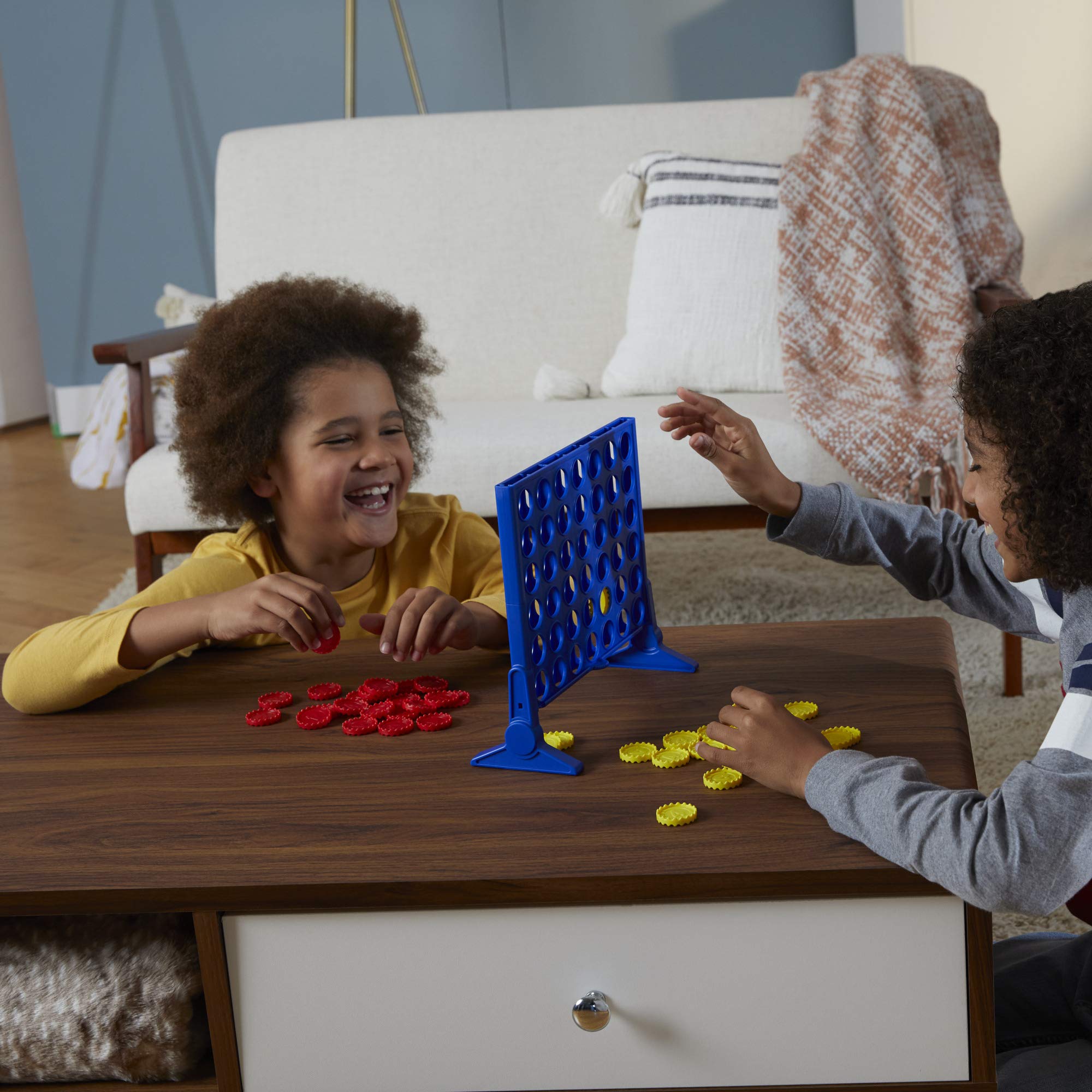 Hasbro Gaming Connect 4 Classic Grid,4 in a Row Game, Strategy Board Games