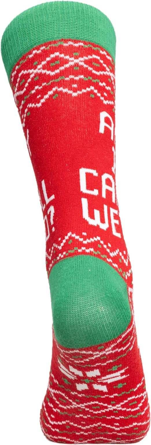 Todd and Margo Adult Unisex Socks - Red
