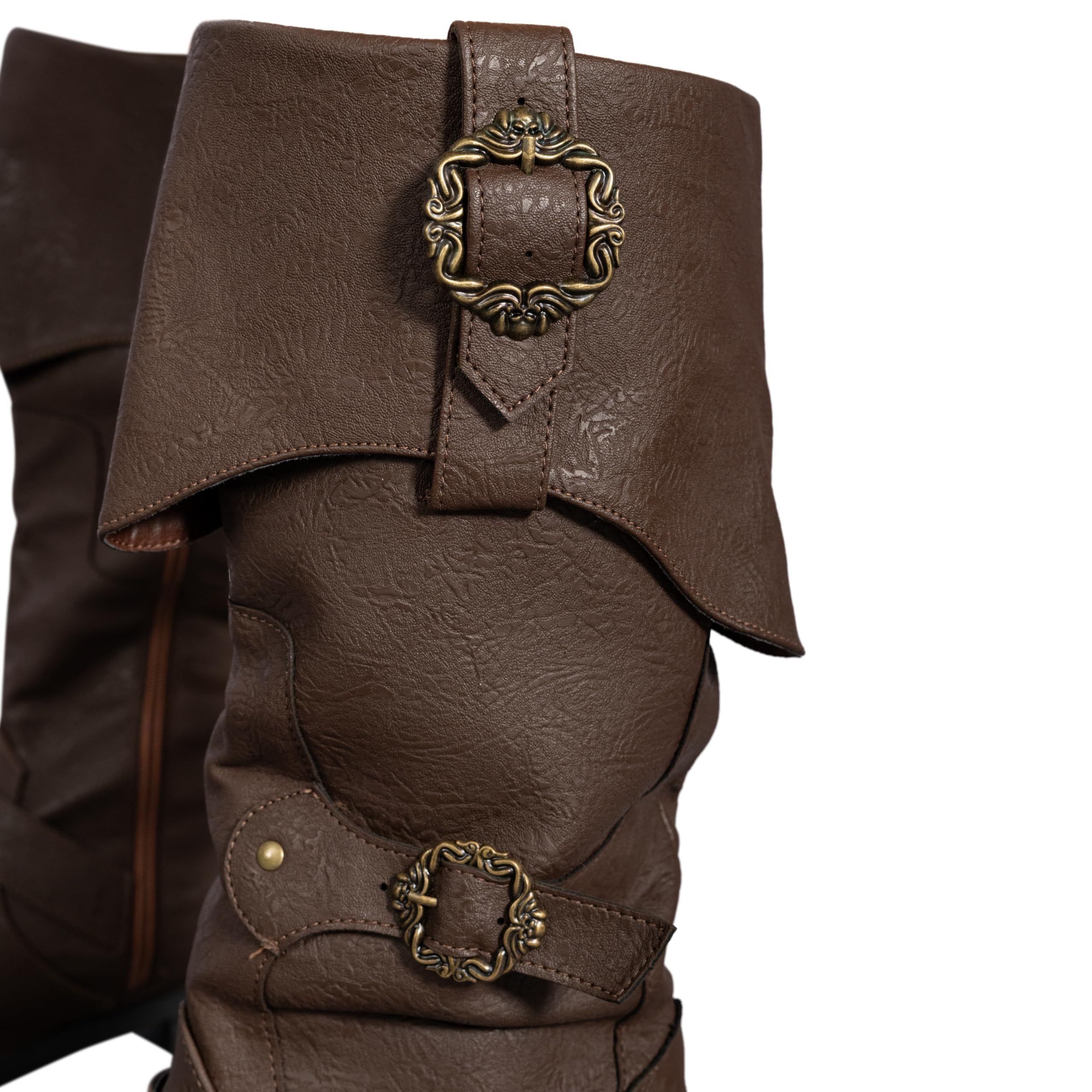 Caribbean Pirate Costume Boots