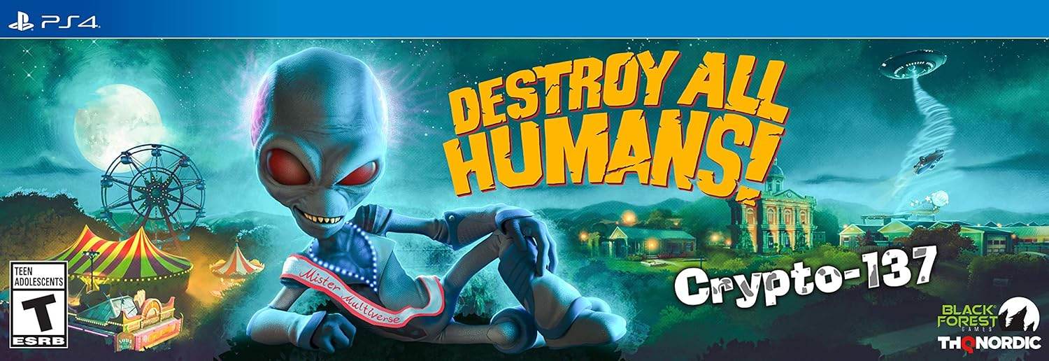 Destroy All Humans! Crypto-137 Edition (Playstation 4) - Game Only