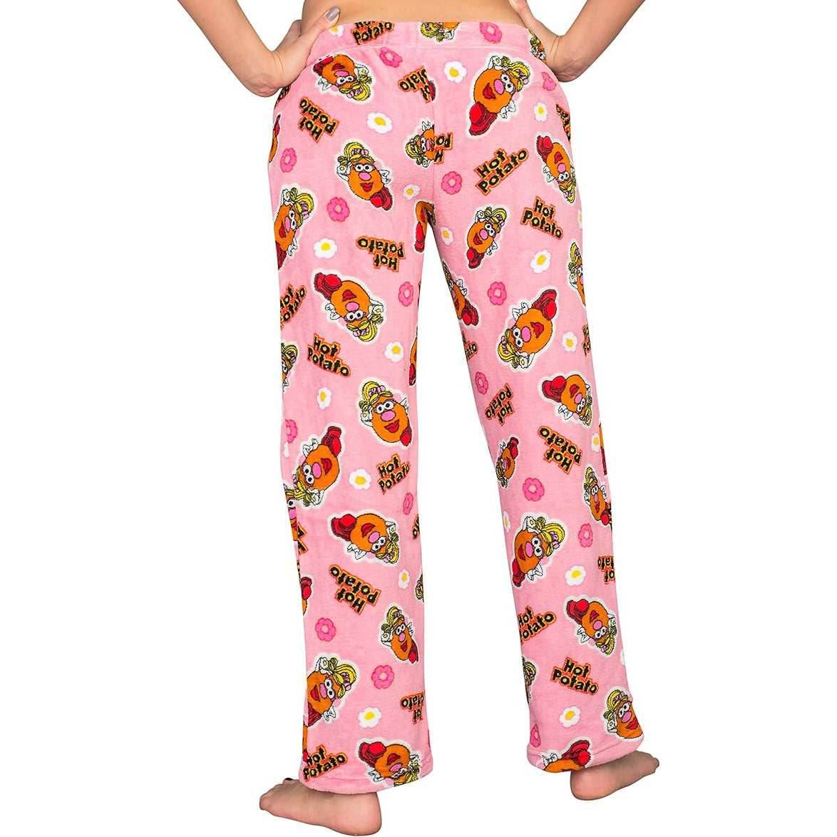 Mr Potato Head Pink Hot Potato Plush Lounge Pants - S