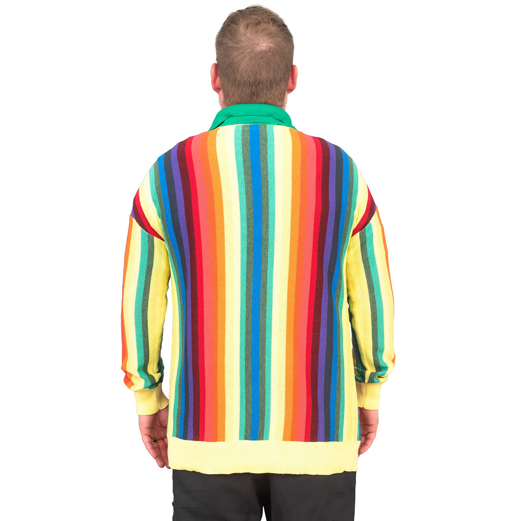 Caddyshack Caddy Rainbow Sweater Halloween Costume Cardigan