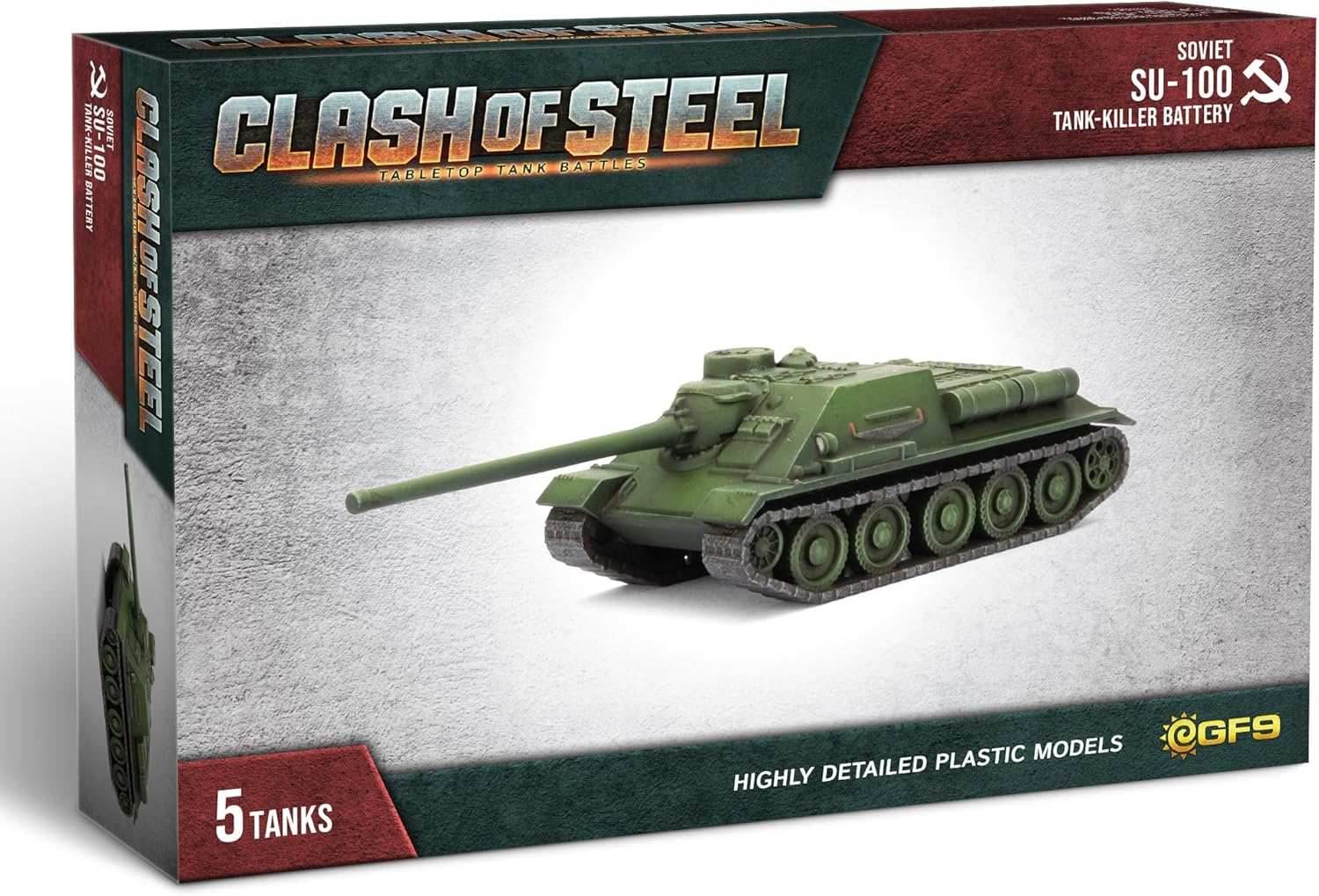 Clash of Steel - Soviet: SU-100 Tank-Killer Battery - 