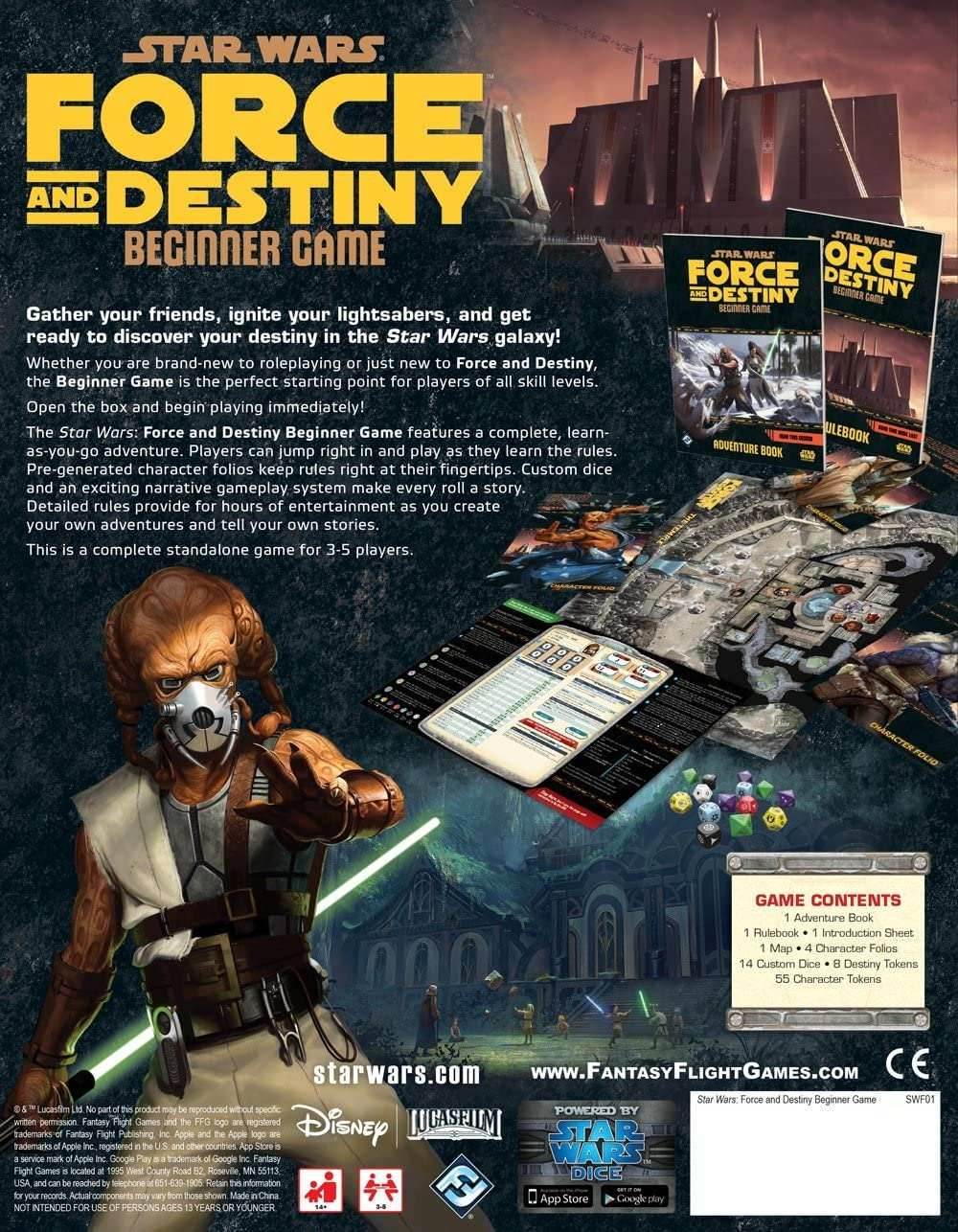 Star Wars: Force and Destiny Beginner Game - 