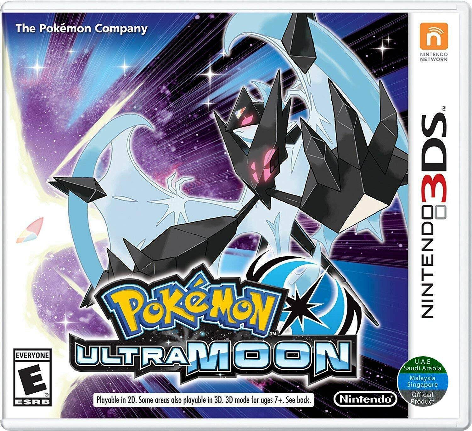 Pokemon Ultra Moon [World Edition] (Nintendo 3DS) - Game Manual Only