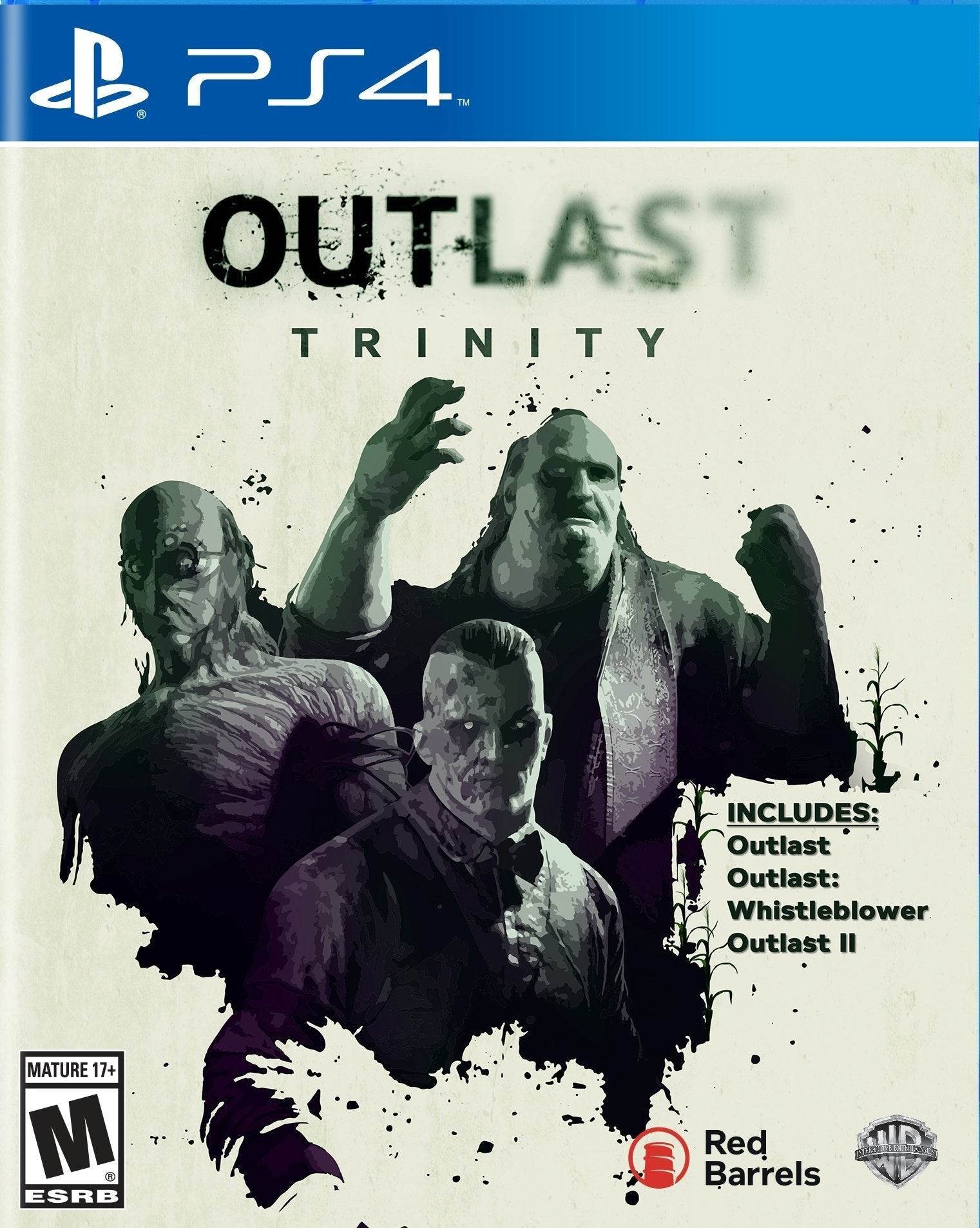 Outlast Trinity (PlayStation 4) - Game Manual Only