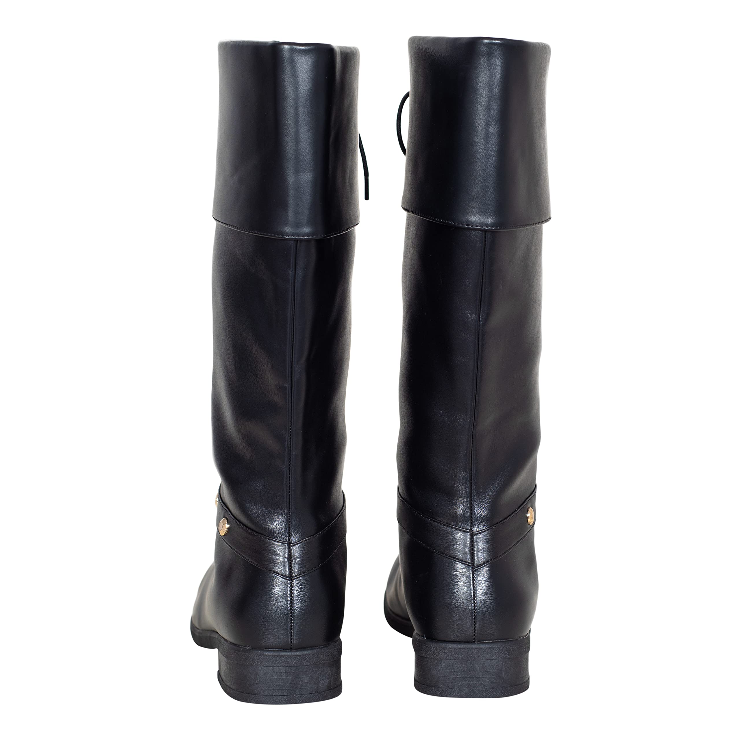 Black Pirate Boots Costume Cosplay