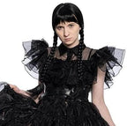 Wednesday Spooky Family Deluxe Wig - 
