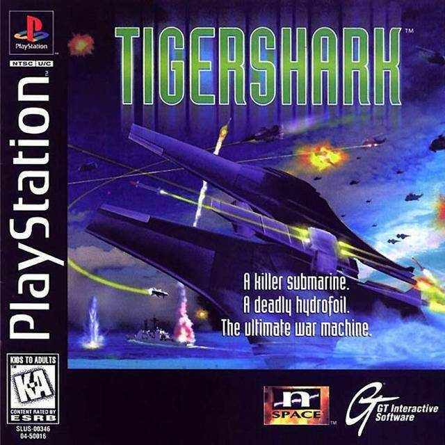 TigerShark (Playstation) - Game Manual Only