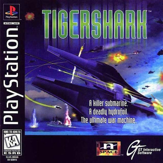 TigerShark (Playstation) - Game Manual Only