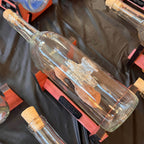 Star Wars Razor Crest in a Wine Bottle - With Stand