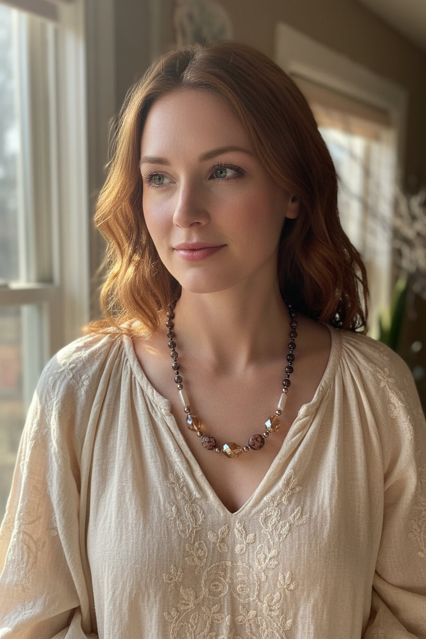 Islay Quartz Crystal Necklace