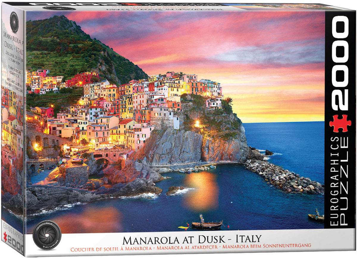 Puzzle: The BIG Puzzle Collection - Manarola at Dusk, Italy - 
