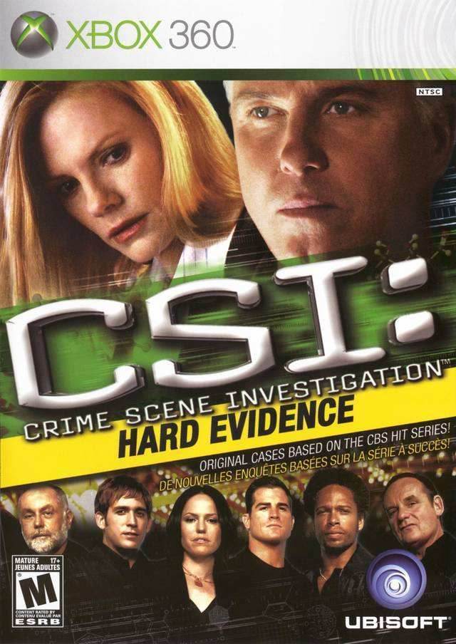 CSI: Crime Scene Investigation: Hard Evidence (Xbox 360) - Game Manual Only