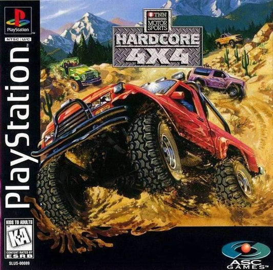 TNN Motorsports Hardcore 4X4 (Playstation) - Game Manual Only