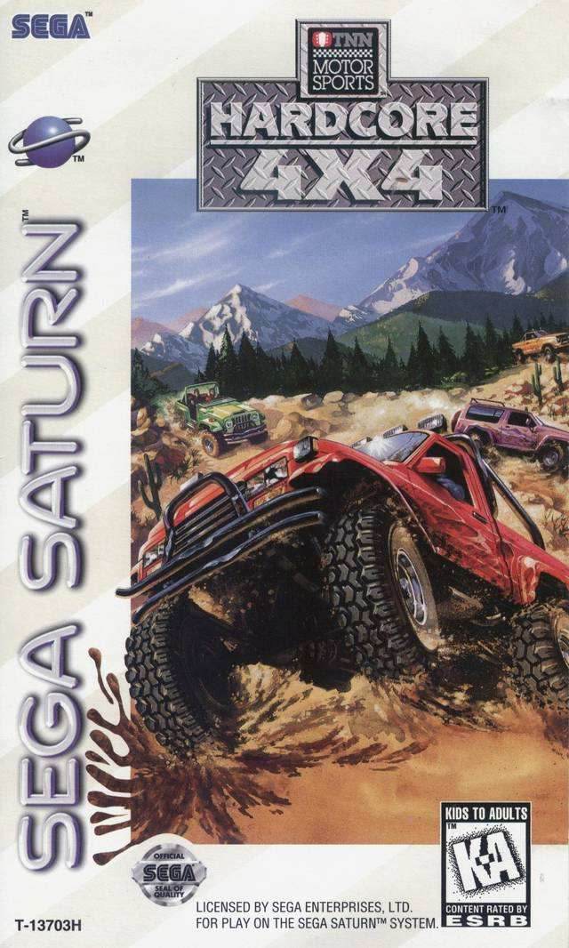 TNN Motorsports Hardcore 4x4 (Sega Saturn) - Game Manual Only