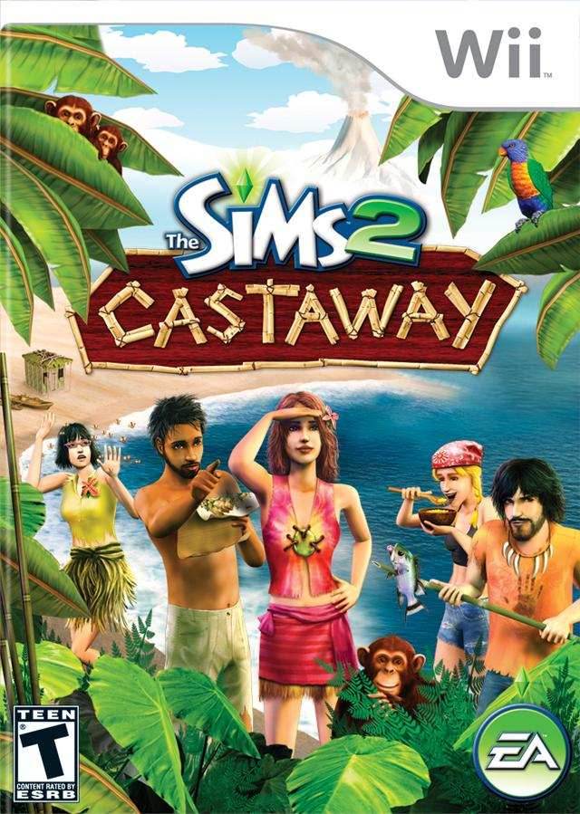 The Sims 2: Castaway (Wii) - Game Manual Only