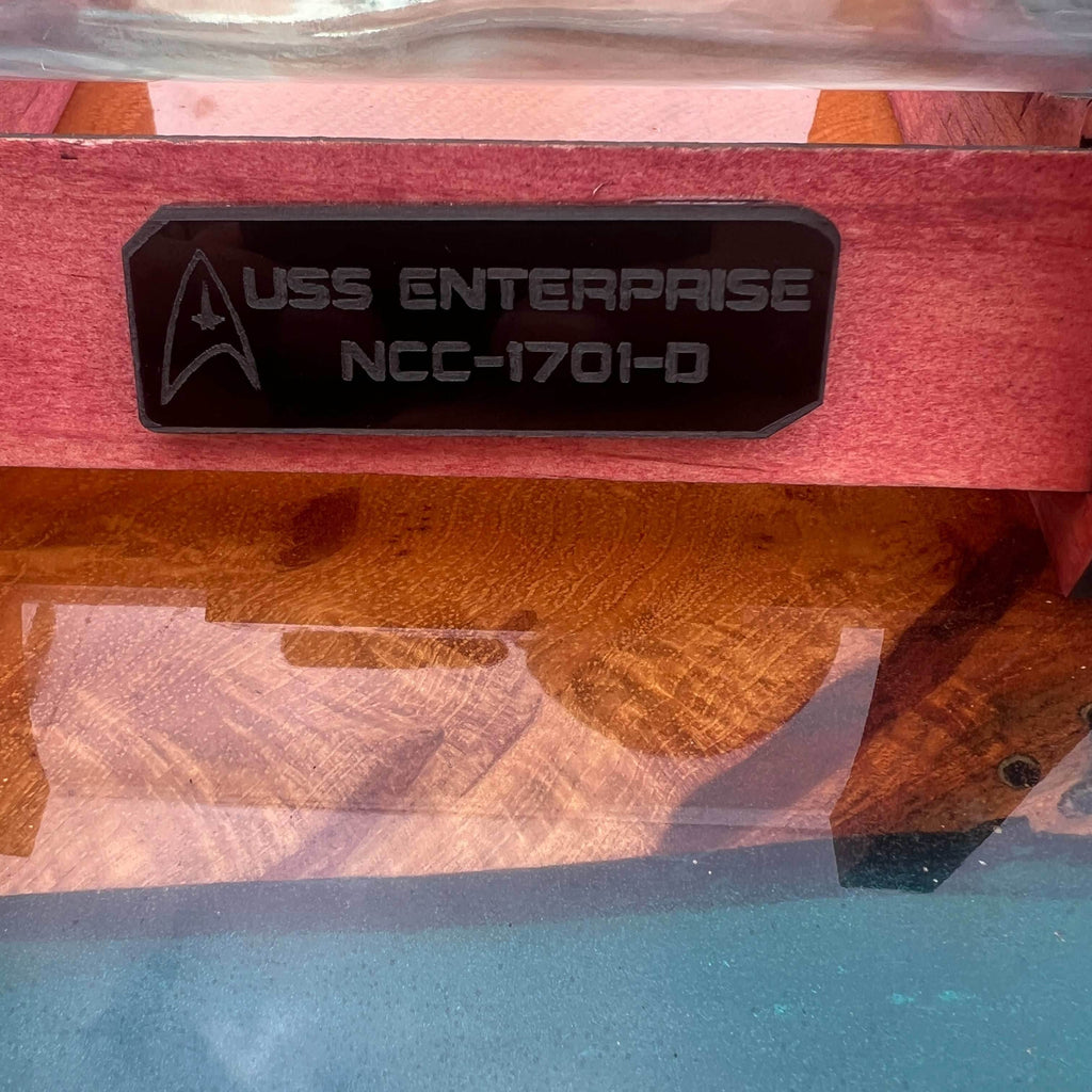 Star Trek NCC-1701-D Enterprise in a Bottle - 