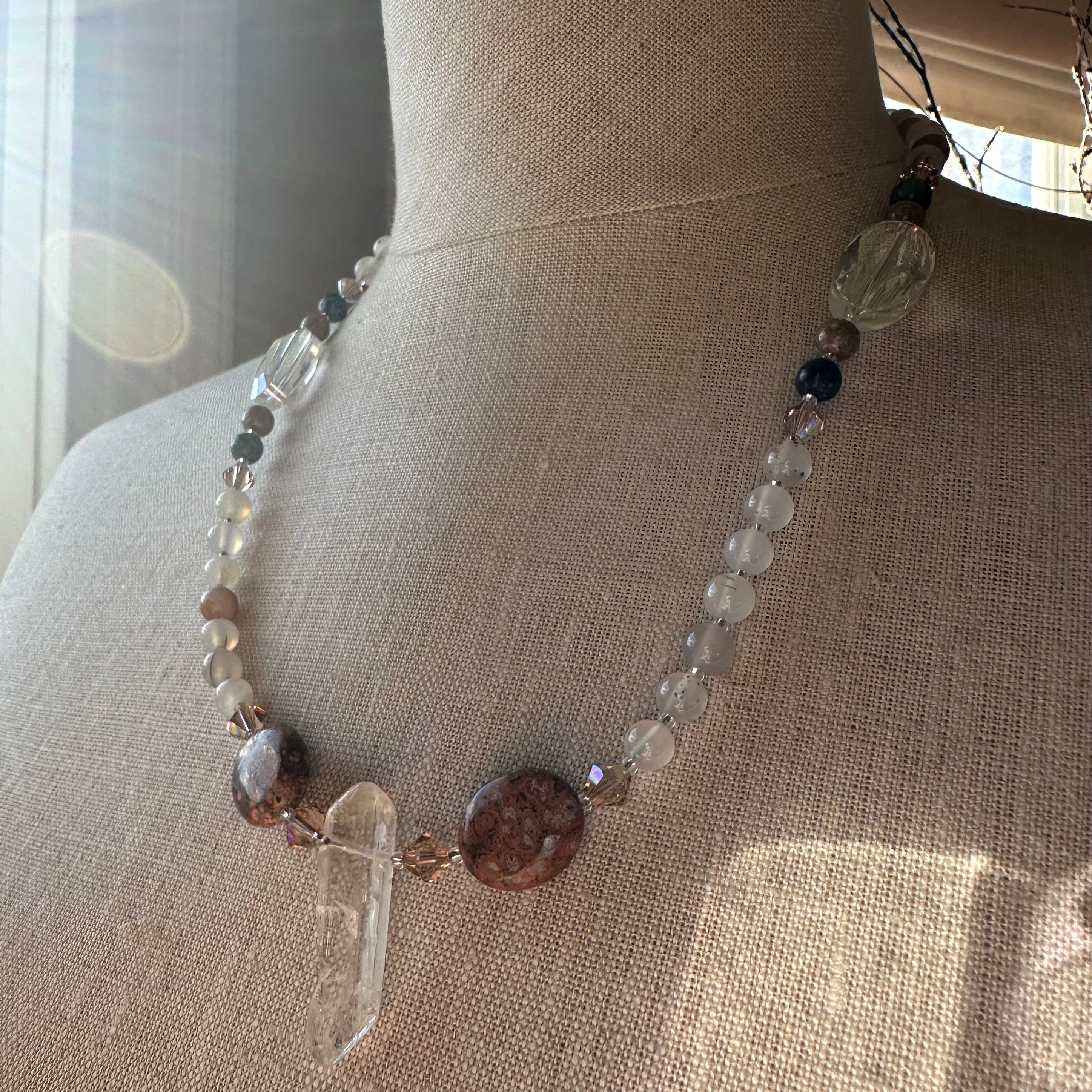 Celtic Mystic Crystal Necklace