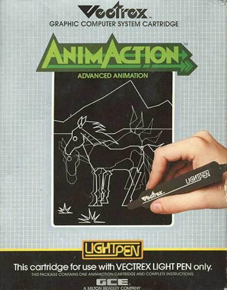 AnimAction (Vectrex) - Game Manual Only