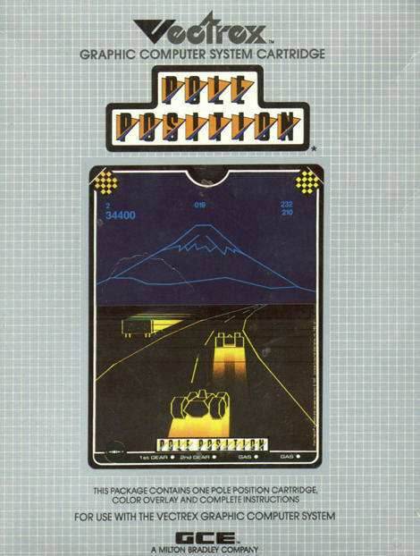 Pole Position (Vectrex) - Game Manual Only
