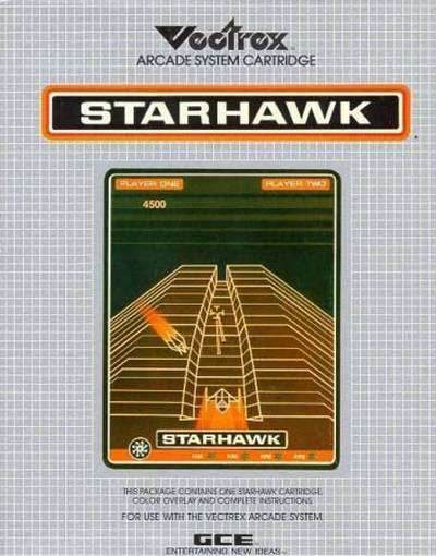 Starhawk (Vectrex) - Game Manual Only