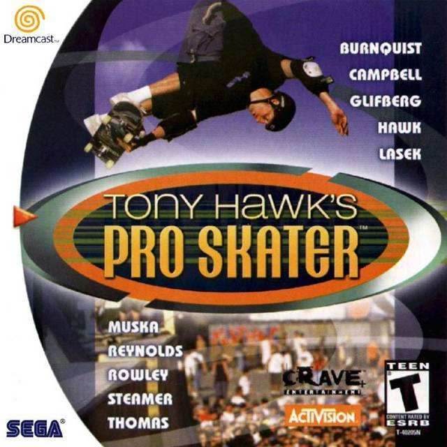 Tony Hawk's Pro Skater (Sega Dreamcast) - Game Manual Only