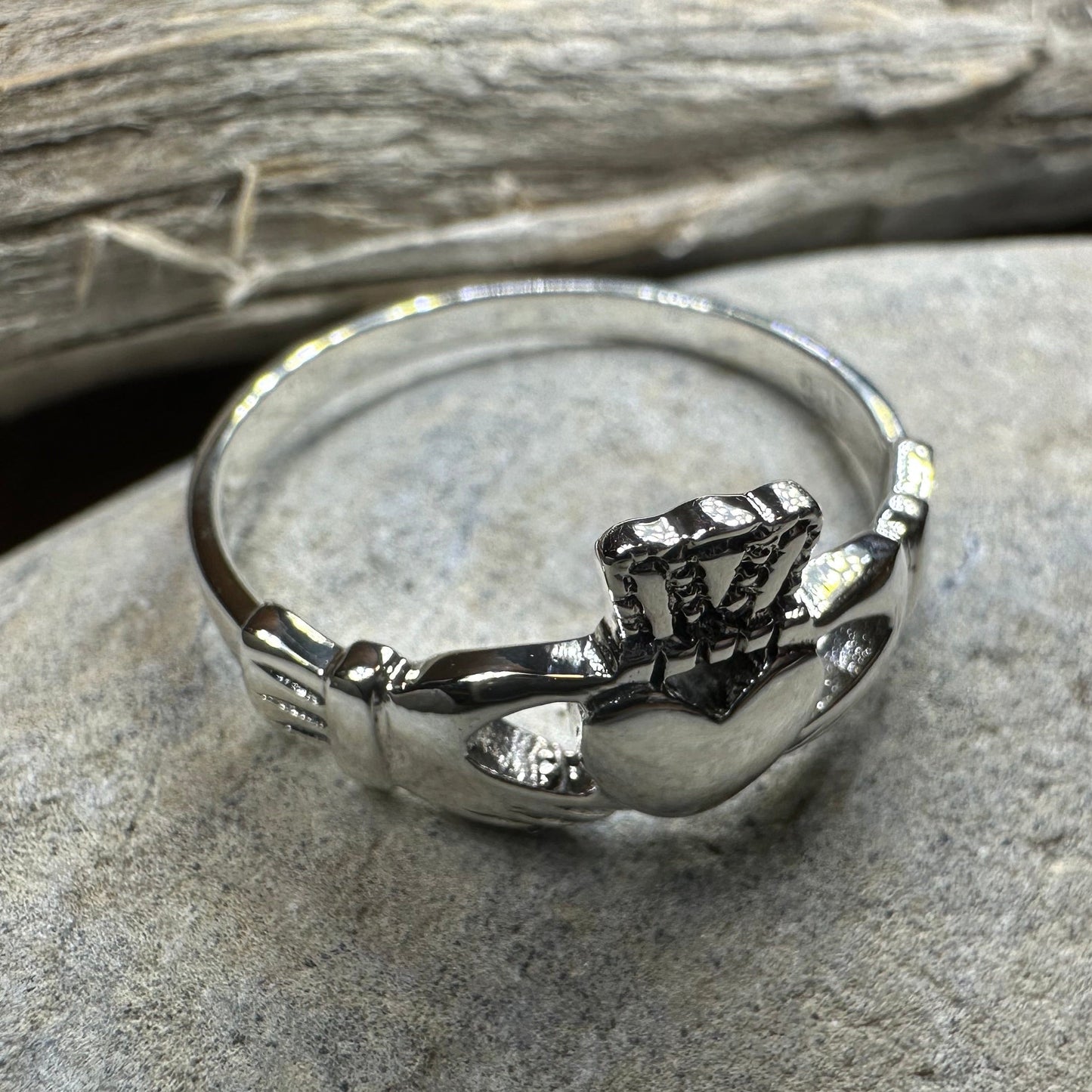 Irish Claddagh Celtic Knot Ring