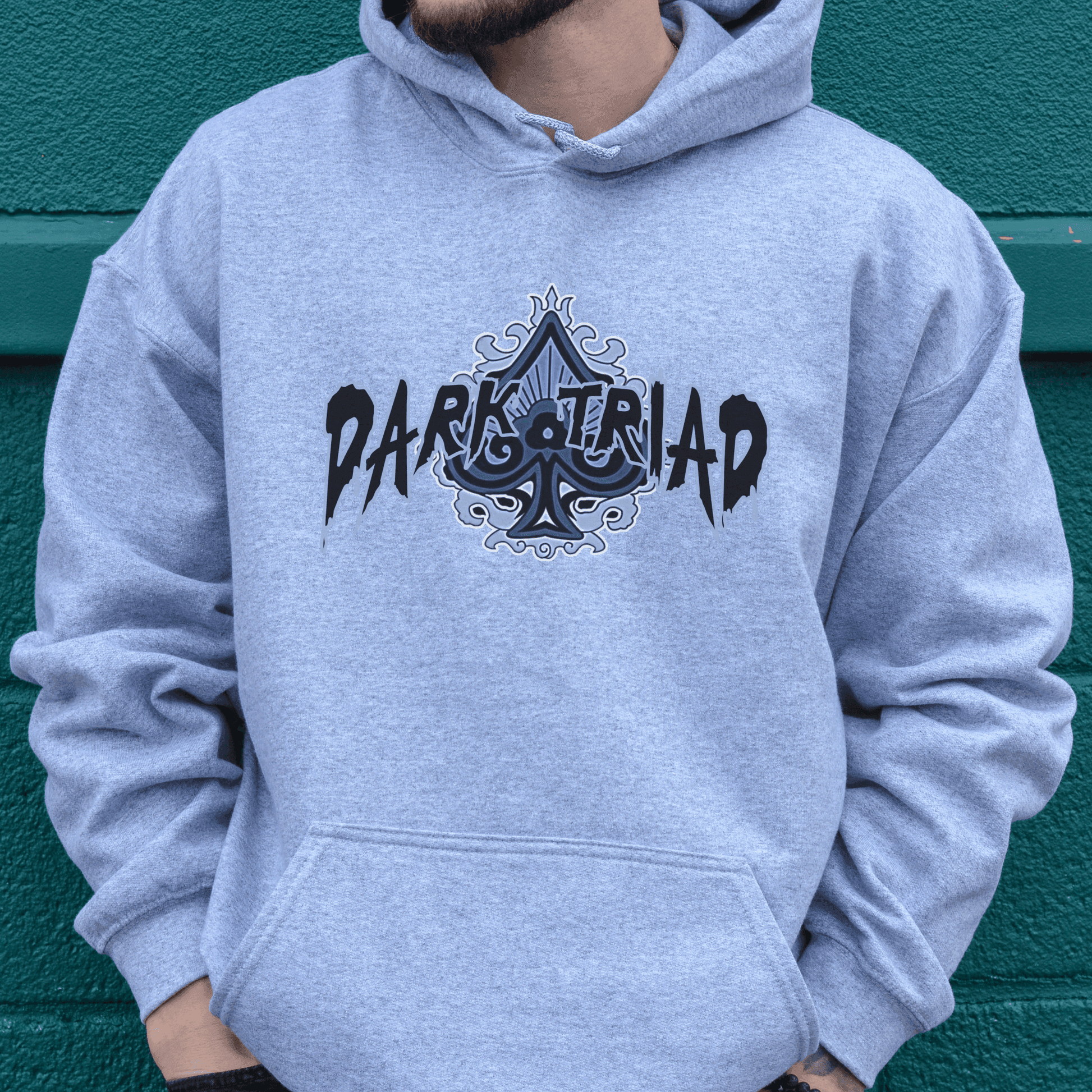 Dark Triad Premium Hoodie - Black / S