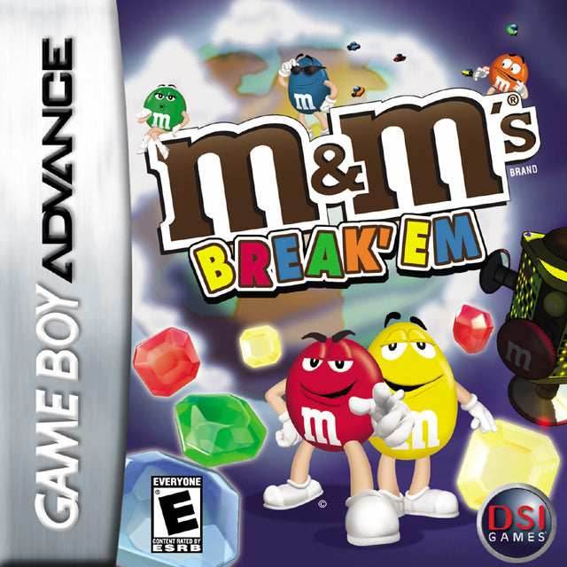 M&M's Break'Em (Gameboy Advance) - Game Manual Only